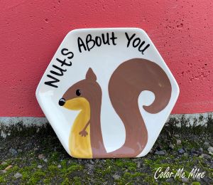 West Jordan - Color Me Mine Squirrel Plate