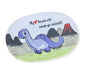 West Jordan - Color Me Mine Footprint Brontosaurus