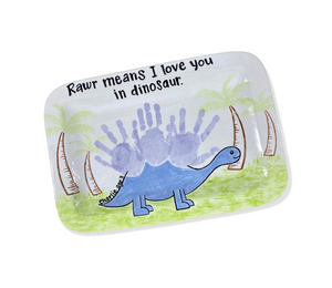 West Jordan - Color Me Mine Handprints Dinosaur