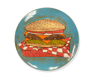 West Jordan - Color Me Mine Hamburger Plate