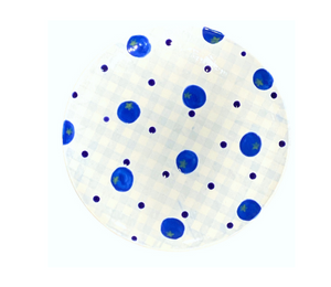 West Jordan - Color Me Mine Blueberry Plate