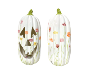 West Jordan - Color Me Mine Floral Jack O' Lantern