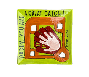 West Jordan - Color Me Mine Handprint Baseball