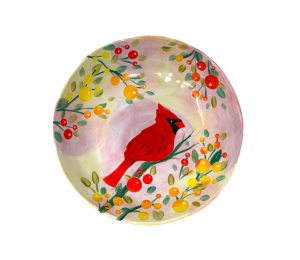West Jordan - Color Me Mine Cardinal Plate