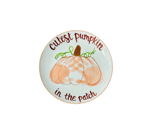 West Jordan - Color Me Mine Cutest Pumpkin Plate