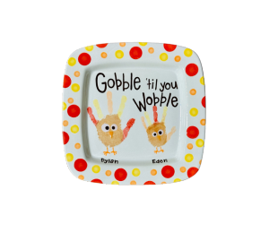 West Jordan - Color Me Mine Gobble Platter