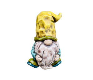 West Jordan - Color Me Mine Wood Carved Gnome
