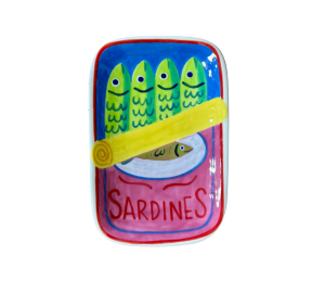 West Jordan - Color Me Mine Open Sardines App Plate