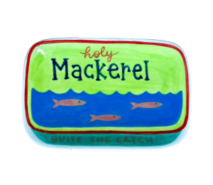 West Jordan - Color Me Mine Mackerel Appetizer Plate