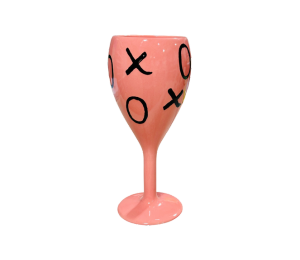 West Jordan - Color Me Mine XOXO Wine Glass